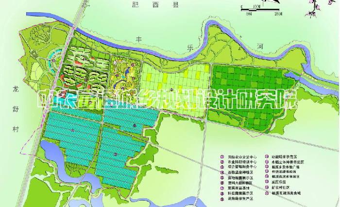 安徽六安舒城县红光中心村修建性详细规划设计——农村农业一体化规划(图2)